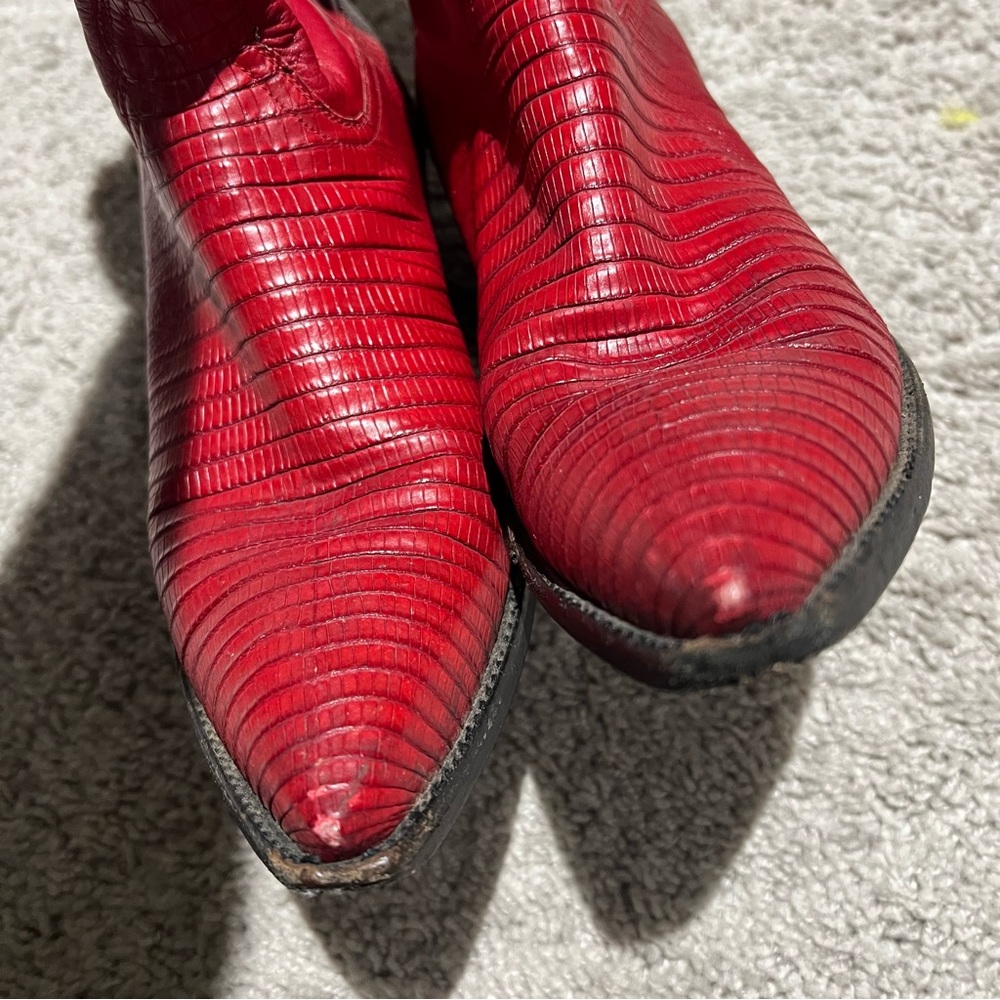 tres Outlaw Red Teju Lizard Women's
Classic 1538 - Picture 12 of 12